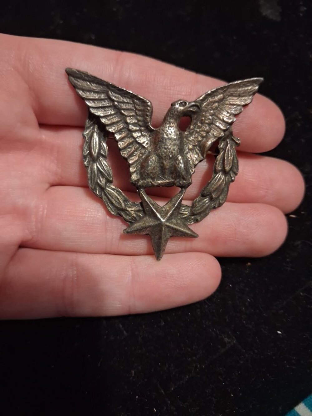 Unusual brooch